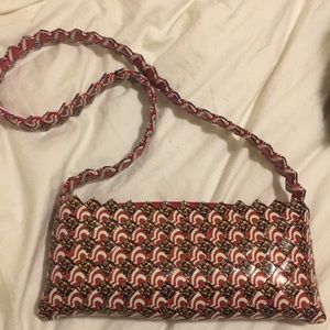 Candy wrapper handmade purse.